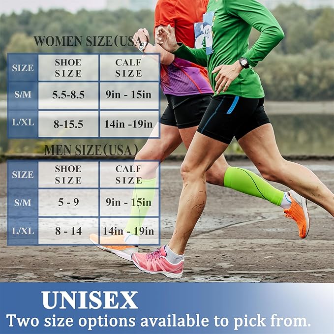 Compression Socks for Women & Men Circulation (8 Pairs) 15-20 mmHg is Best Support for Athletic Running,Hiking(Beige/Beige/Beige/Beige/Beige)